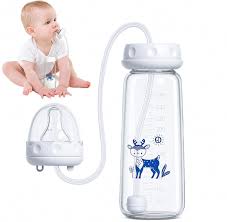 Hands Free Baby Feeding Bottle