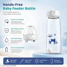 Hands Free Baby Feeding Bottle